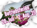 Betriebsferien